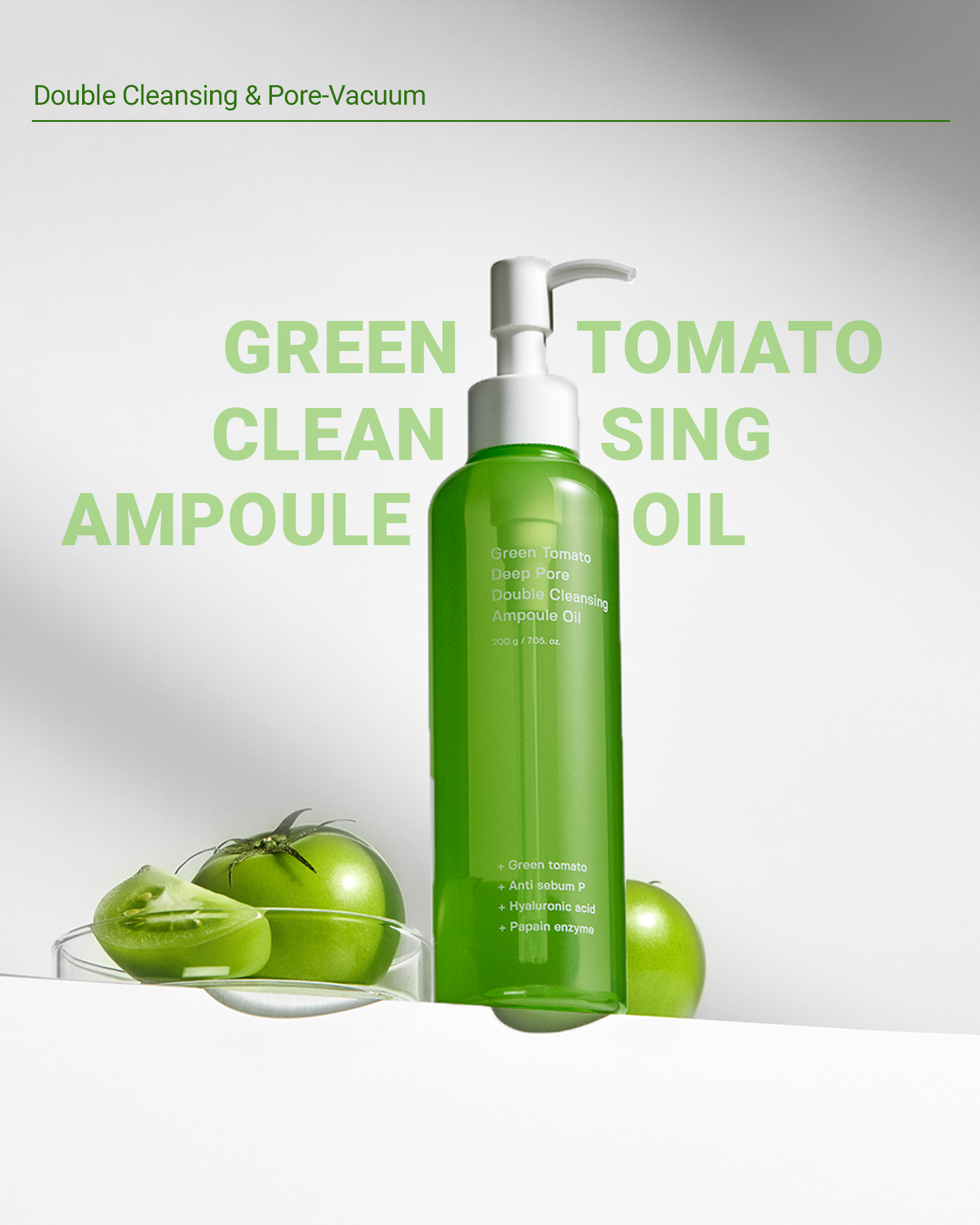Green Tomato Double Cleansing Ampoule Oil