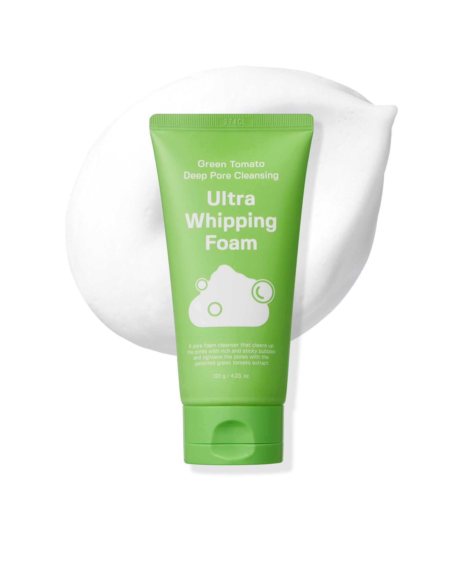 Green Tomato Deep Pore Cleansing Ultra Whipping Foam