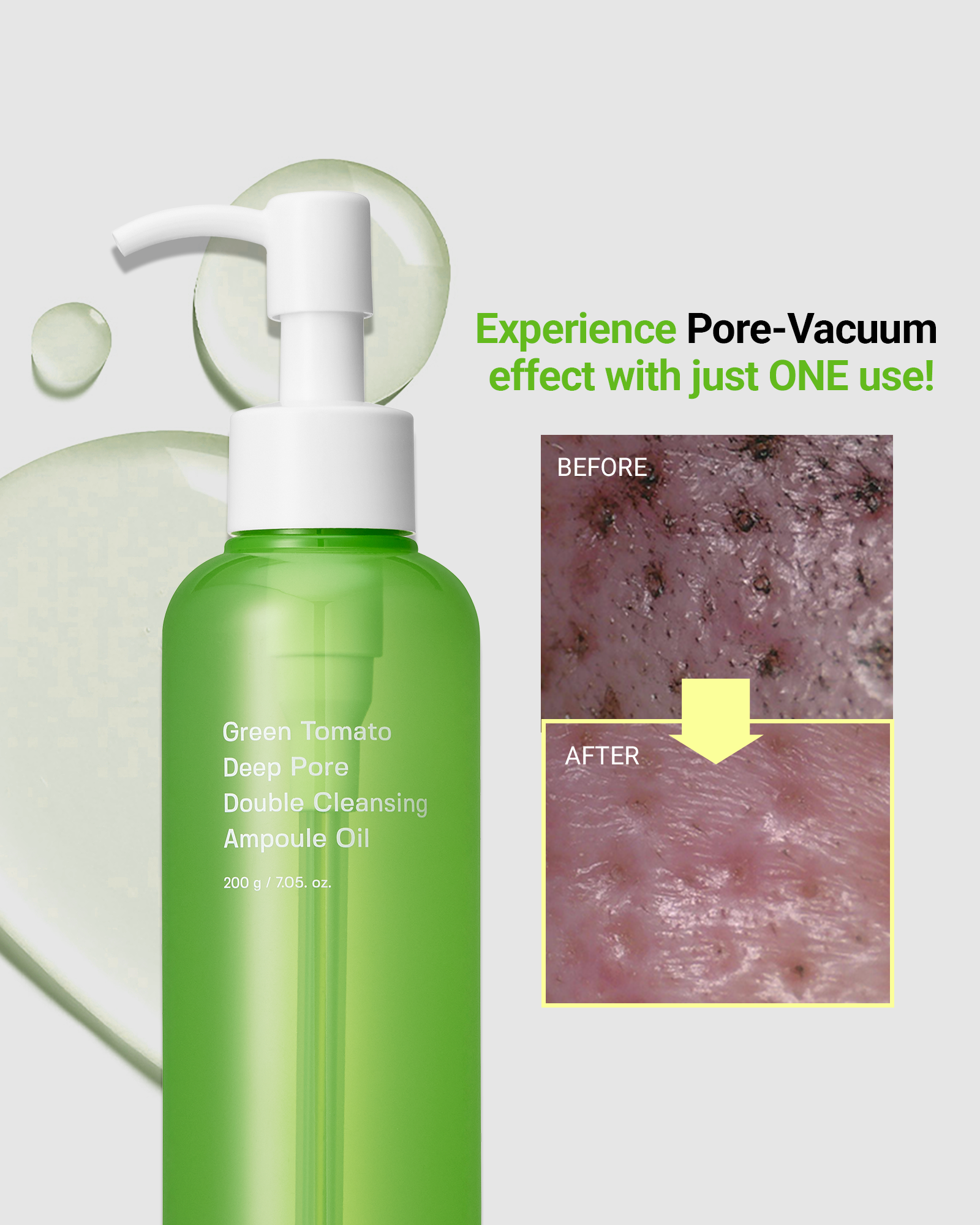 Green Tomato Double Cleansing Ampoule Oil