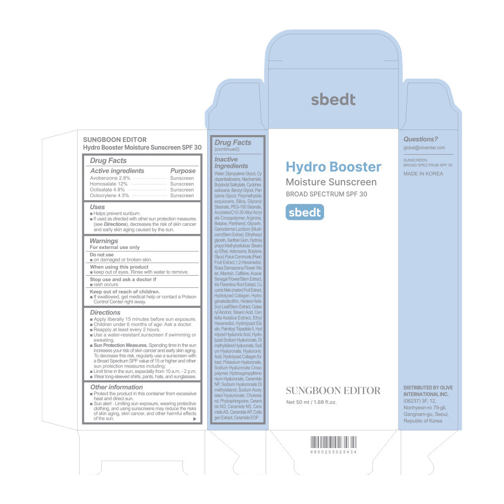 Hydro Booster Moisture Sunscreen